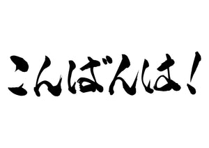 こんばんは！