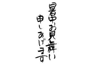 暑中お見舞い申し上げます。