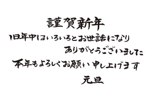 Happy New YearThank you for all your help in the past year. I look forward to working with you again this year.New Year's Day