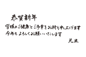 恭賀新年皆様のご健康とご多幸をお祈り申し上げます今年もよろしくお願いいたします元旦