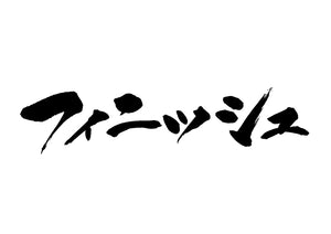 フィニッシュ