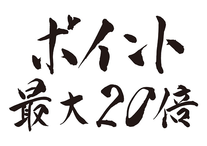 ポイント最大20倍